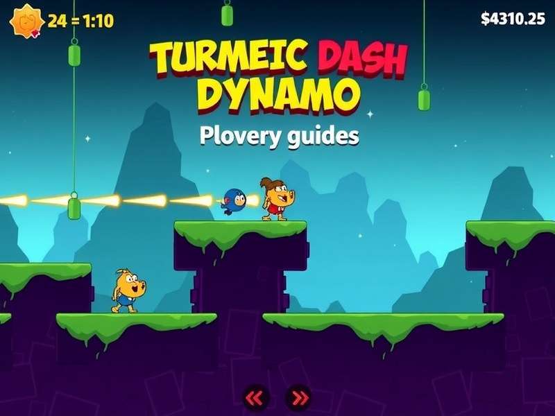 Turmeric Dash Dynamo gameplay screenshot